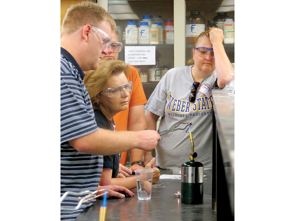 Administrators go to camp at WSU for STEM refresher course News